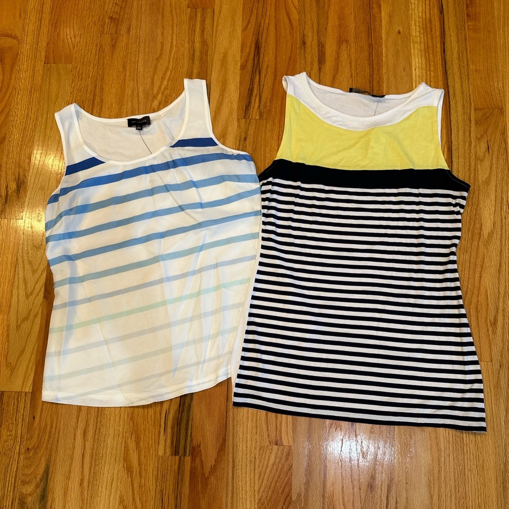 The Limited bundle of two sleeveless blouses
